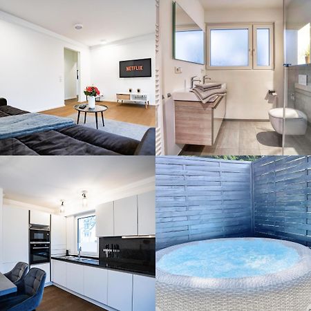 Whirlpool - Zentral - Designloft Mit Xxl Terrasse Leilighet Wiesbaden Eksteriør bilde